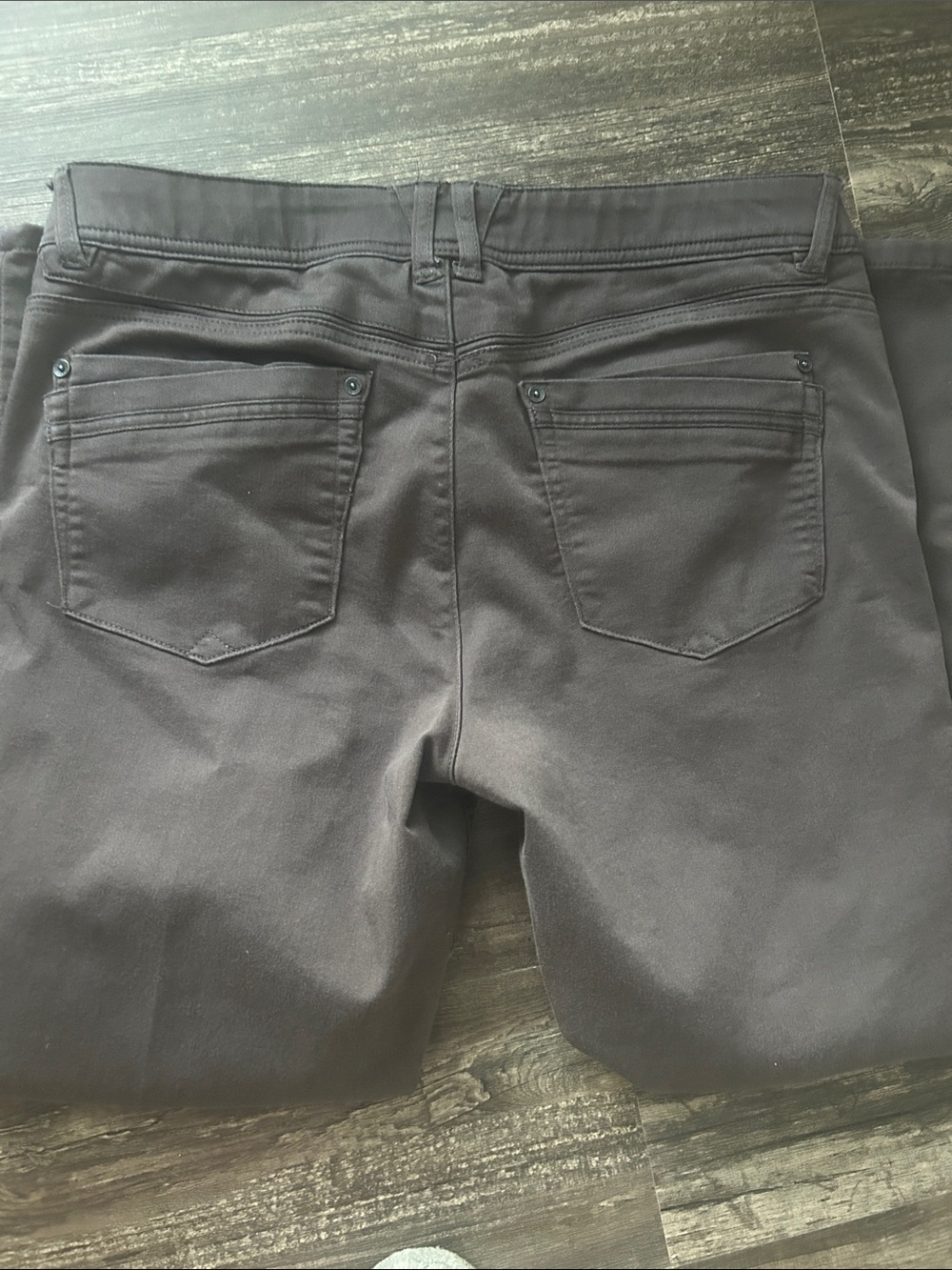 Democracy Brown Skinny Ankle Pants - Picture 5 of 6